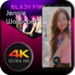 jenny black pink wallpaper hd android application logo